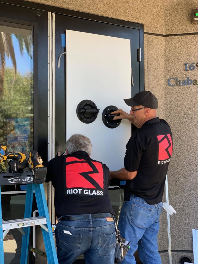 riot glass installers