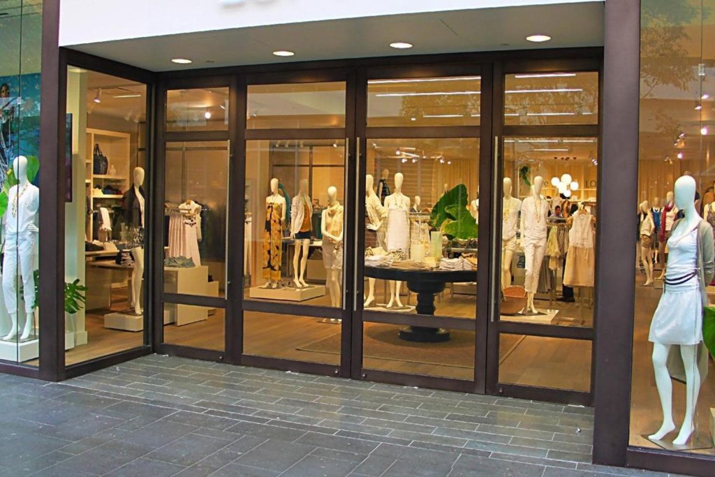 glass storefront