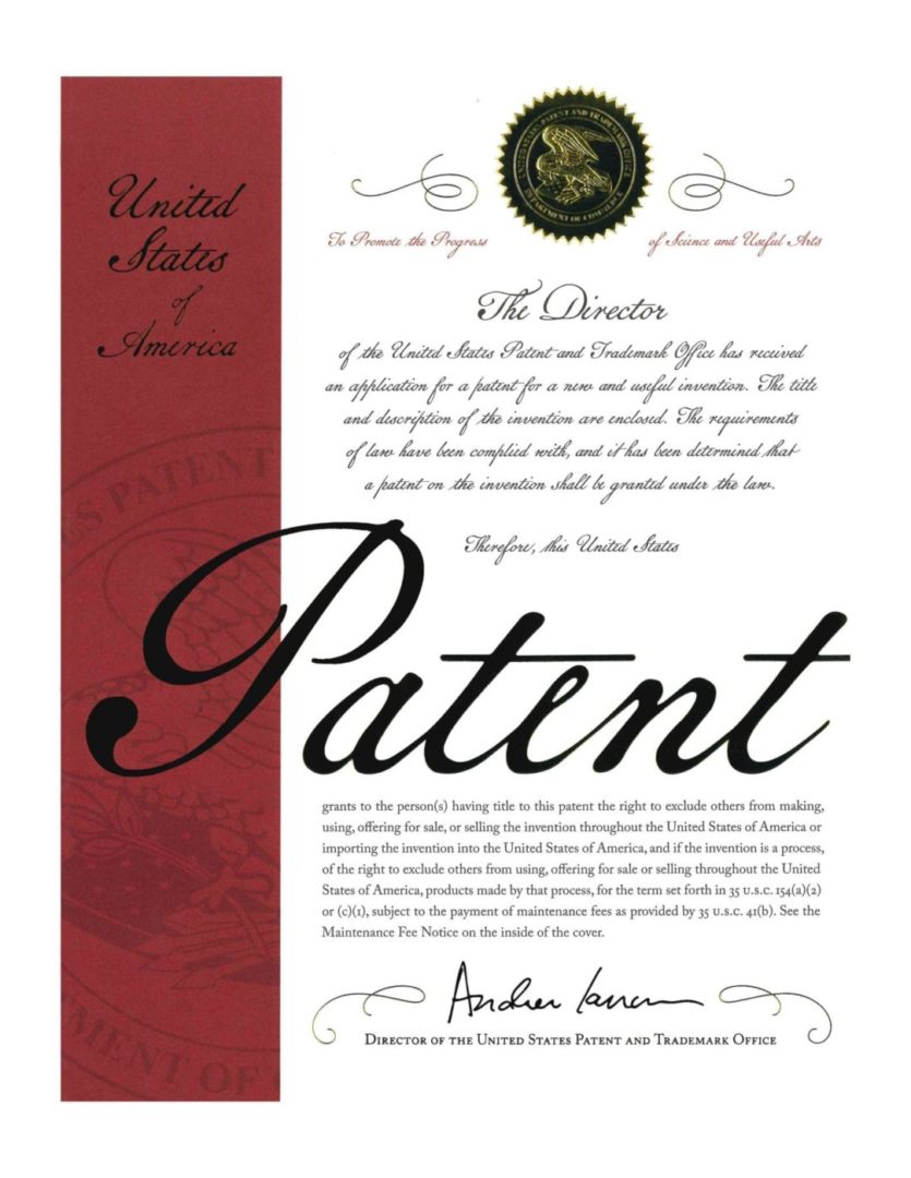 patent cover