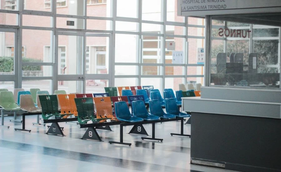 impact resistant windows in hospital