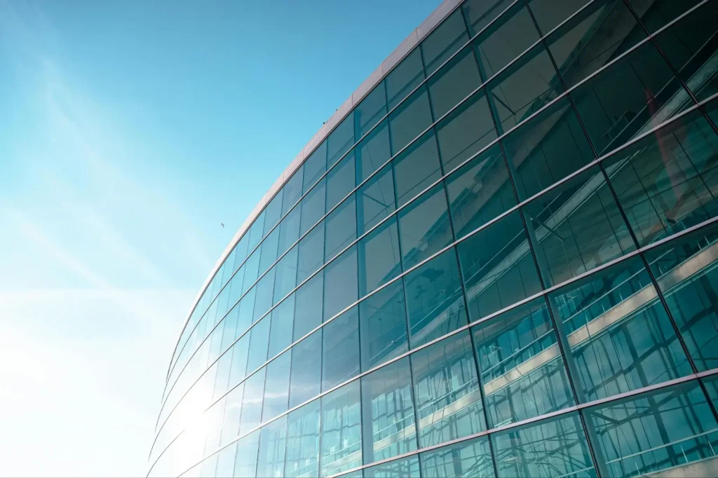 achieve bullet resistant custom glass facades with riot glass rg1 xl oversized glazing