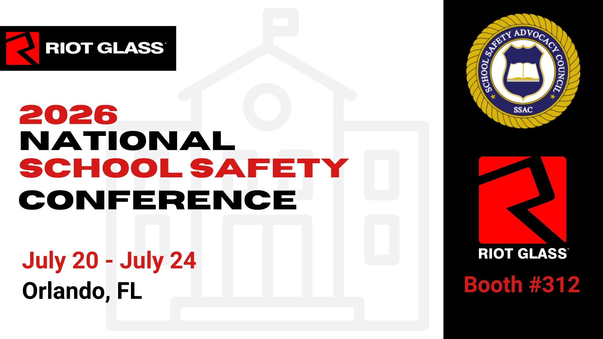national school safety conference 2026 booth 312