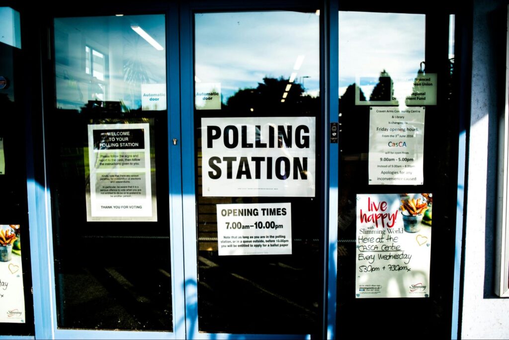 police station voting center